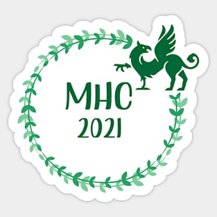 Green Griffin Grads Sticker